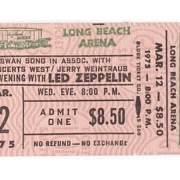Long Beach 3.12.75 ticket