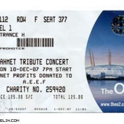 Ahmet Ertegun Tribute Concert ticket