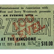 Seattle 1977 ticket