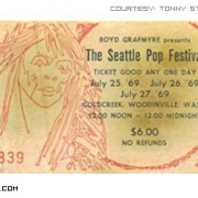 Seattle Pop Fest '69 ticket