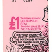 Sheffield 11.18.71 ticket