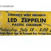 Vancouver 1973 ticket