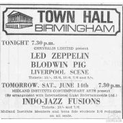 Birmingham (Town Hall) 1969 (AD)