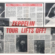 Belfast 1971 review (Zeppelin Tour Lifts Off)