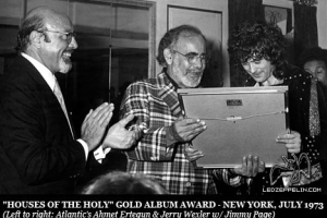 Houses of the Holy - Gold Award 1973