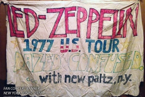 Fan Concert Banner - NY 6-7-77